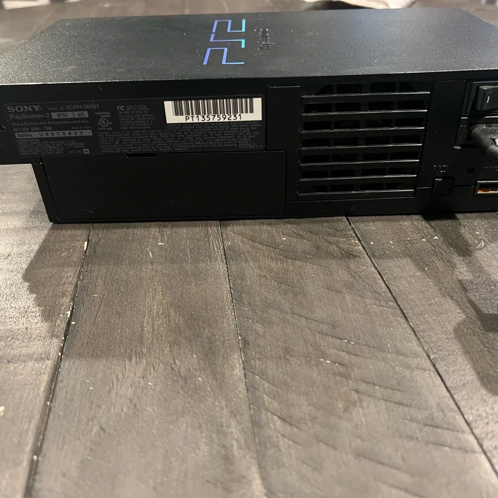 Sony PS2 Console in Black